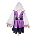 thumbnail image 5 of brillar Kimono japonés para adultos, Cosplay para niños, Akatsuki, estampado de nubes, Uchiha Sasuke Hyuga Hinata, disfraz de Lolita, vestido para mujeres y niñas, Halloween, 5 of 5