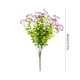 thumbnail image 3 of Decoraciones De Plástico Ramo de flores artificiales de 7 ramas, 35 cm, hojas de plástico para decoración del hogar, bodas y patios (1 unidad) Rkxzt, 3 of 6
