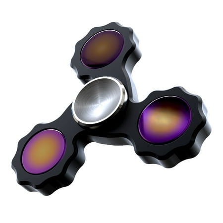 Fidget Spinner Toy Stress Reducer Tri-Spinner Fidget, Hand Spinner Toy by Ixir. EDC Focus Toy with Hybrid Hybrid Bearing Ultra Durable Non-3D printed. Best Stress ReducerMade of