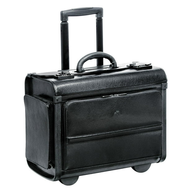 Mancini Business Wheeled Catalog Case Zipper
