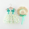thumbnail image 2 of PINQI Princess Sundress for Little Girls Sleeveless Sundress Toddler Kids Baby Girls Summer Casual Chiffon Dress Party Princess Dress, 2 of 7