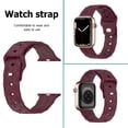 thumbnail image 4 of Accesorios de correa de reloj de silicona para Apple Watch Ultra 8 7 6 5 4 3 2 1 SE Hugtrwg Para estrenar, 4 of 9