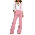 thumbnail image 3 of AnuYalue Shoulder Strap Jumpsuit for Women Sleeveless Straight Leg Pants Dressy Business Casual Work Pants Slacks with Pockets, 3 of 10