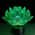 thumbnail image 2 of NARABB Visual Night Light 7 Colors Change LED Desk Lamp Bedroom Home Decor, 2 of 9