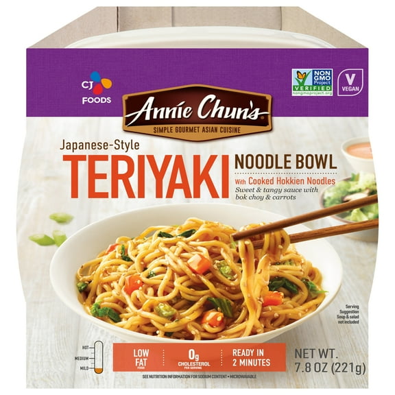 Annie Chun's Japanese Style Teriyaki Noodle Bowl, 7.81 oz