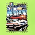 thumbnail image 6 of Wild Bobby Mustang Untamed American Spirit Ford Men Tee, 6 of 6