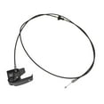 thumbnail image 1 of 21997874 Piezas de reparación de cable de liberación de capó compatible con suministros de instalación fáciles accesorios negros para SSR, 1 of 8