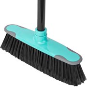 HYKE Broom for Sweeping Indoor,55" Long Handle House Broom,Soft Bristle Angle Brooms for Floor Cleaning, en, Garage, Hardwood, Lobby,Patio and Garden