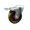 Swivel - Total Lock Brake - Brown, variant on 4 Inch High Temp Phenolic Wheel Swivel Bolt Hole Caster Service Caster Brand