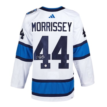 Josh Morrissey Maillot de Hockey Authentique Signé Winnipeg Reverse Throwback 2.0
