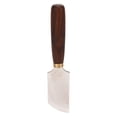 thumbnail image 2 of Cuchillo de Esquivación de Cuero, Herramiente de Cuchilla de Doble Cara Gruesa Fuerte Con Cuchillo de Cuero Hecho A Mano de Cuero de Madera de Ébano para recortar, 2 of 7