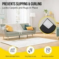 thumbnail image 4 of Alien Grip Rug Gripper Carpet Tape - 12pcs, 4x4 in. Anti-Slip Hardwood, Tile Floor, No Damage - Double Sided Reusable, Non Slip Corner Rug Pads - As Seen on TV, 4 of 8