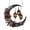 DA, variant on Ramadan Decor, Stained Moon Window Hanging Ornaments Acrylic Colorful Window Hanging Decorations Home Wall Decor for Indoor Outdoor, Ramadan Decorations for Home(7.87")