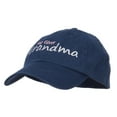 thumbnail image 2 of Hug Giver Grandma Embroidered Low Cap - Navy OSFM, 2 of 5