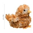 thumbnail image 2 of Decoración acogedora para el hogar y regalo sincero para San Valentín, cumpleaños y Navidad. Encantador pollito de peluche de 30 cm., 2 of 8