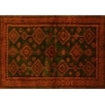 thumbnail image 1 of Ahgly Company Machine Washable Indoor Rectangle Persian Yellow Traditional Area Rugs, 4' x 6', 1 of 4