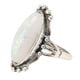 thumbnail image 1 of Anillo de piedras preciosas de imitación para mujer, aleación de moda, Retro, brillante, anillo con purpurina, regalo de vacaciones, accesorio de joyería, 1 of 5