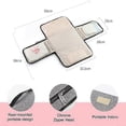 thumbnail image 3 of Baby changing mat, portable foldable travel changing mat, baby changing station, 3 of 5