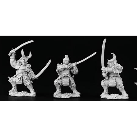 Reaper Miniatures DHL Classics: Samurai #03460 Dark Heaven Unpainted Metal