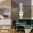 thumbnail image 5 of Bulbrite  Pack of (2) Dimmable T3 Mini-Candelabra (E11) Krypton Bulb Clear 40 Watt, 5 of 5