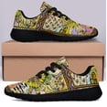 thumbnail image 3 of Bee Sunflower Let It Bee Shoes Sneakers for Women Men Black Size 11.5, 3 of 7