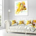 thumbnail image 3 of Designart Gold Fish Illustration - Animal Throw Pillow - 18x18, 3 of 5