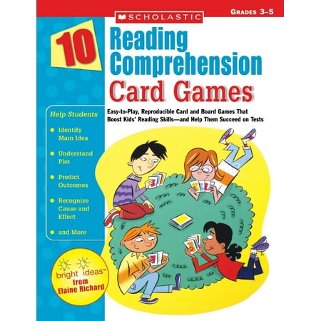 10 Reading Comprehension Card Games: Easy-To-Play, Reproducible Card and Board Games That Boost Kids' Reading Skills--And Help Them Succeed on Tests (Best Game To Test Graphics Card)