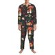 thumbnail image 3 of Fotbe Mushroom With Snails Pijama de Hombre con Estampado de Manga Larga, Conjunto de 2 Piezas, Ropa de Dormir Suave y Cómoda con Bolsillos-XX-Large, 3 of 7