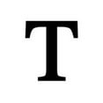 thumbnail image 1 of Village Wrought Iron LET-T-S Lettre T Petit, 1 of 4