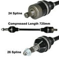 thumbnail image 2 of ArmorTech Rear +6" Right Extended CV Axle 08-15 fits Can-Am Renegade 500, 2 of 2