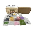 thumbnail image 3 of 3D Beaded Animal Kit, 4 Piece DIY Tiny Animals Beading Kit for Adults Bead Craft with Instructions, 3 of 6