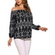 thumbnail image 4 of TOP BOHO SIN MANGAS DE MUJER INSPIRADO CHIC, BLUSA CASUAL DE VERANO, TALLA XS, NEGRO, 4 of 5
