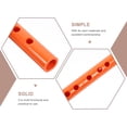 thumbnail image 4 of OULII 3Ensemble Design Traditionnel Tube en Résine pour Éducation Musicale École 9.6x0.7x0.7in, 4 of 7