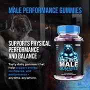 (2 Pack) Blue Bear Gummies – Official BlueBear Formula with Clean Ingredients for Steady Energy, Support Active Performance & Daily Routine | Easy-to-Chew Gummys (120 Gummies)
