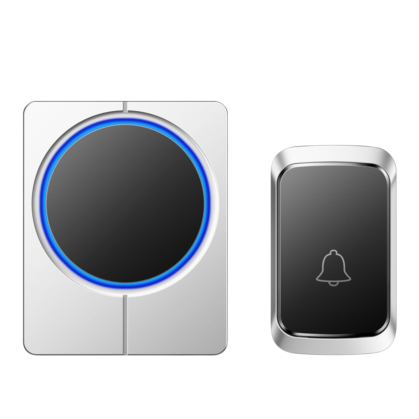 YATLTE Wireless Doorbell Door Bell Operating at Over 1300 Feet Waterproof Door Chime Kit with Two Plug-in Receivers LED Indicators Easy Setup for Home and Office