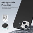 thumbnail image 5 of for iPhone 16 Pro Max Case, Compatible with MagSafe, Shockproof Military-Grade Protection, Magnetic Phone Case for iPhone 16 Pro Max, Classic Hybrid Case (HaloLock), Clear,Black, 5 of 5