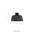 thumbnail image 4 of Capital Lighting 235311CY Quarry 14" Wide Semi-Flush Ceiling Fixture - Clay, 4 of 7