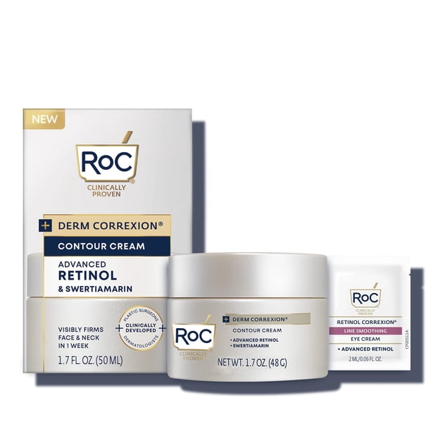Crema para el cuello RoC Derm Correxion con ácido hialurónico y retinol 50 ml