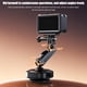 thumbnail image 3 of Soporte de ventosa para cámara de acción GoPro, Insta360 y DJI, ajustable 360 grados, para parabrisas de coche, plegable, para cámara deportiva., 3 of 8