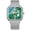 Green, variant on Top Brand Watch Men Luxury Automatic Mechanical Wrist Watch Man Stainless Steel Waterproof Skeleton Tourbillon Clock