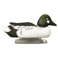 Higdon Outdoors Standard Goldeneye Duck Decoys, All Drakes, FoamFilled