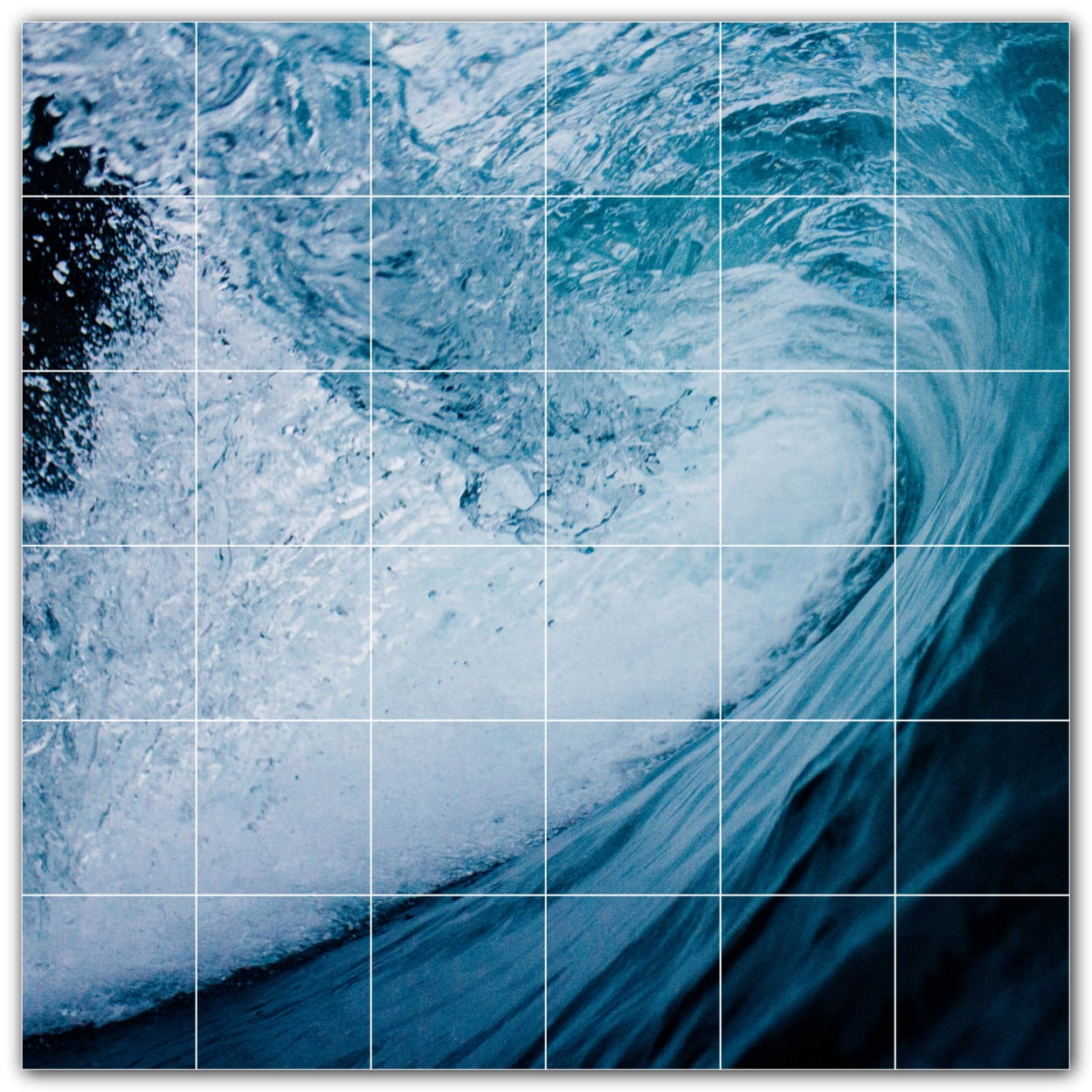 Picture-Tiles.com: Waterfalls Ceramic Tile Wall Mural WAL501136  display picture 1