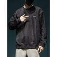 thumbnail image 3 of Sudadera con cuello redondo y estampado creativo de moda vintage para hombre, sudaderas de gran tamaño con capucha, ropa de calle informal Y2K, otoño 2023, 3 of 5