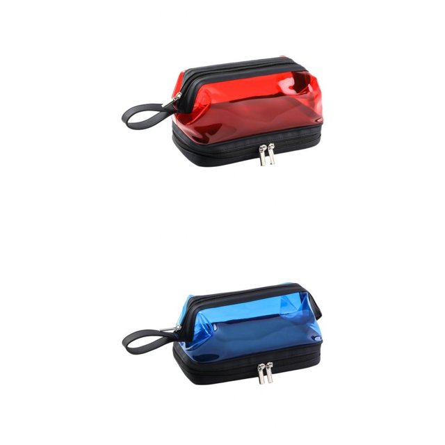 Neceser de 2 piezas BLESIY para hombre Kit Dopp organizador Estuche de Afeitado con cremallera