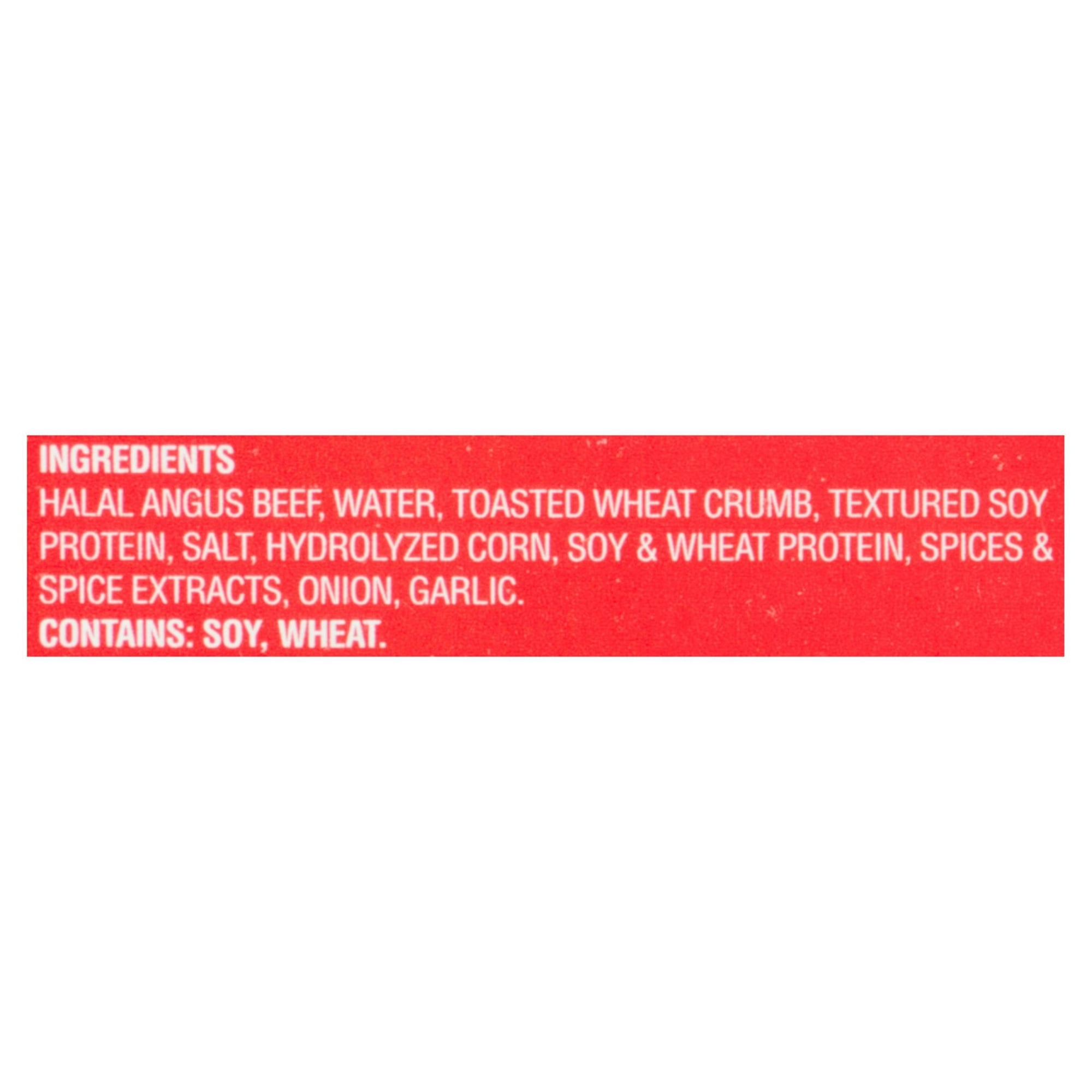 Burger au boeuf cru Angus d'Al Safa Halal 800g