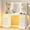 White, variant on Floating Vanity Desk with Large Mirror and Lights, 8 Drawers & Shelves, Makeup Vanity with Charging Station, RGB Lights, Black