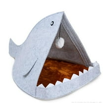 JLFNYA Shape Dog Beds Warm Soft Foldable Dog House,Cat Beds for Indoor Cats