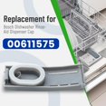thumbnail image 2 of Fit for MacMaxe 00611575 Dishwasher Rinse-Aid Dispenser Cap – Compatible for Bosch, Thermador, and Gaggenau Dishwashers, 2 of 5