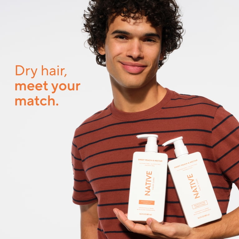 Native Moisturizing Shampoo, Sweet Peach & Nectar, 16.5 oz photo 6