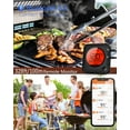 thumbnail image 2 of YANGLI Bluetooth Meat Thermometer – Wireless, 6 Temperature Probes, Large LCD Display for Grill, Smoker, Oven, 2 of 5